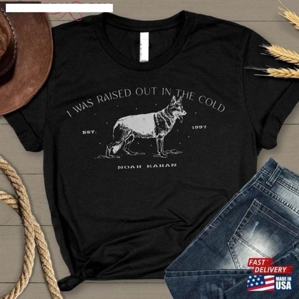 I Was Raised Out In The Cold N.K Tour Concert Tshirt Gift